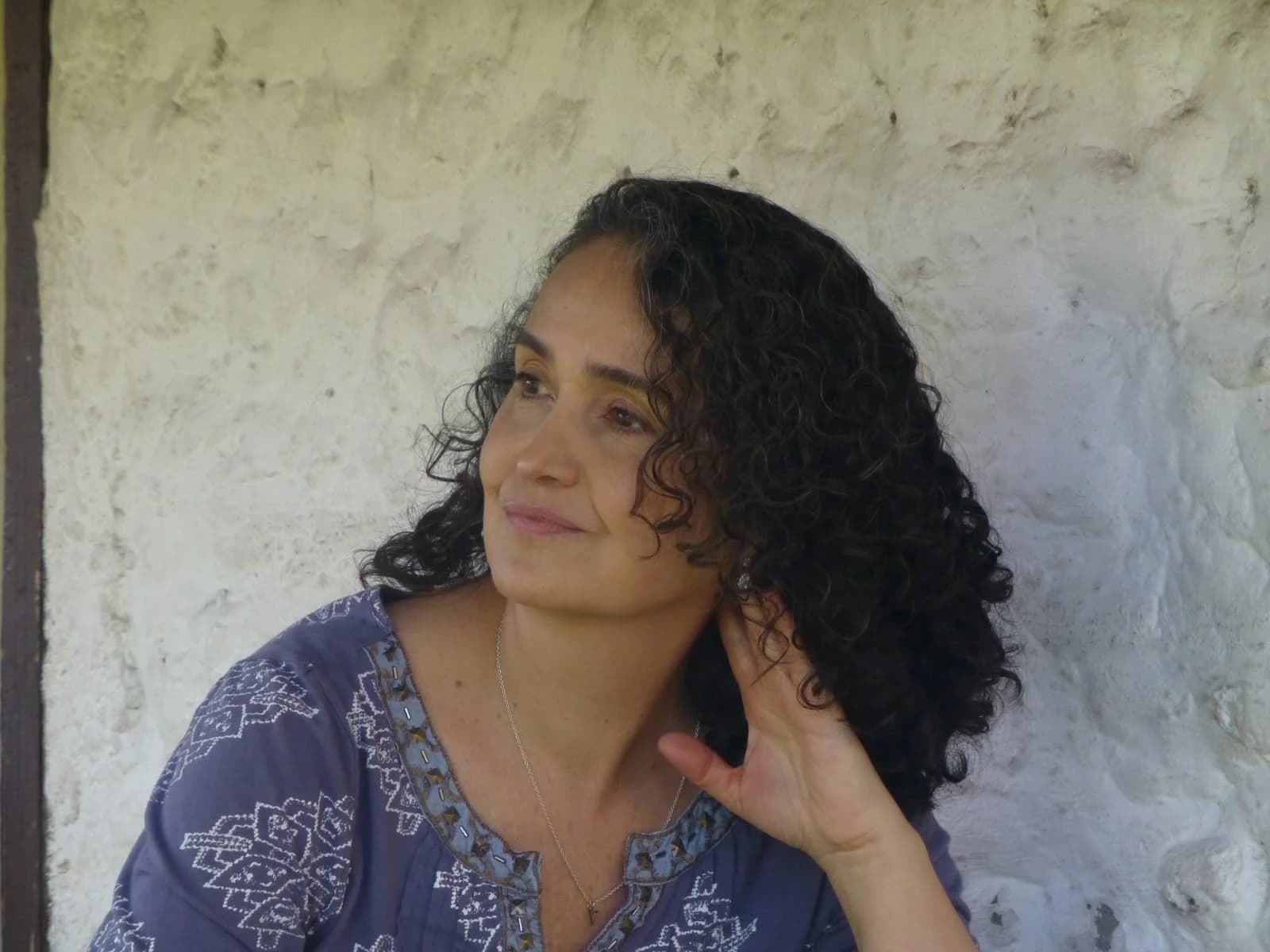 Verónica Siredey durante una sesión